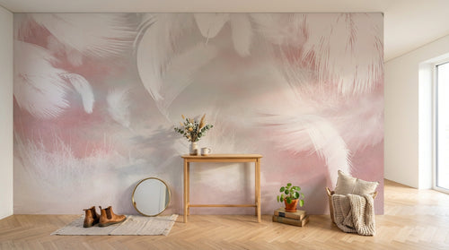 Design SK0739 — Papier peint Plumes — Novomur