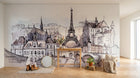 Design SK0763 — Papier peint Architecture et Villes — Novomur