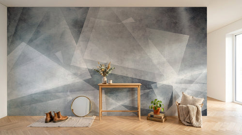 Design SK0967 — Papier peint Géométrique Triangles et Losanges - Collection 2 — Novomur