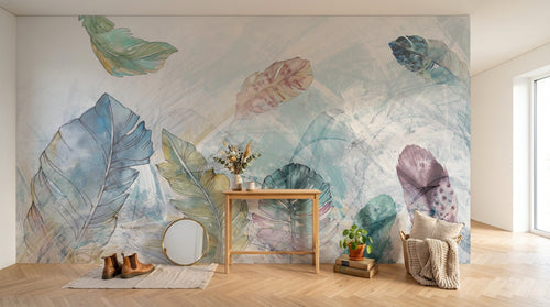 Design SK0997 — Papier peint Plumes — Novomur