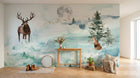 Design SL0395 — Papier peint Forêt Pins et Sapins - Collection 1 — Novomur
