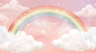 Design A0026 — Arc en Ciel Bébé - Collection 2 — design seul — Novomur