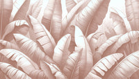 Échantillon, Design A0033, Papier peint panoramique Palmier Tropical Vert - Collection 2 - Sur mesure