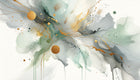Design A0035 — Coups de Pinceau et Aquarelle Libre — design seul — Novomur