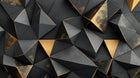 Design A0037 — Géométrique Triangles et Losanges - Collection 1 — design seul — Novomur