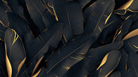 Échantillon, Design A0049, Papier peint panoramique Palmier Tropical Vert - Collection 3 - Sur mesure