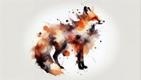 Échantillon, Design A0073, Papier peint panoramique Animaux Forêt - Sur mesure