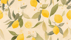 Papier peint panoramique Fruits Agrumes - Collection 1 - Sur mesure