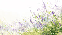 Échantillon, Design A0096, Papier peint panoramique Floral Petites Fleurs - Sur mesure