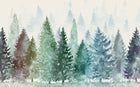 Design A0110 — Forêt Pins et Sapins - Collection 2 — design seul — Novomur