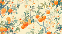 Échantillon, Design A0113, Papier peint panoramique Fruits Agrumes - Collection 2 - Sur mesure