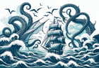 Design A0123 — Mont Fuji et Hokusai — design seul — Novomur