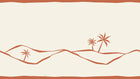 Design A0163 — Paysage Désert et Cactus — design seul — Novomur