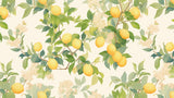 Échantillon Papier peint Fruits Agrumes - Collection 1 - Sur mesure — A0178