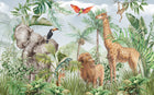 Design A0181 — Safari Jungle Animaux - Collection 1 — design seul — Novomur
