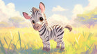 Design A0198 — Safari Savane Aquarelle — design seul — Novomur