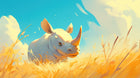 Design A0199 — Safari Bébé Pastel — design seul — Novomur