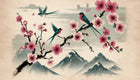 Design A0204 — Cerisier Rose — design seul — Novomur