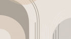 Design A0216 — Art Abstrait Bauhaus Beige - Collection 1 — design seul — Novomur