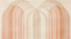 Design A0218 — Art Abstrait Bauhaus Beige - Collection 2 — design seul — Novomur