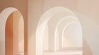 Design A0219 — Art Abstrait Bauhaus Beige - Collection 1 — design seul — Novomur