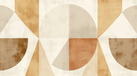 Échantillon, Design A0220, Papier peint panoramique Géométrique Triangles et Losanges - Collection 1 - Sur mesure