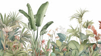 Échantillon, Design A0226, Papier peint panoramique Palmier Tropical & Jungle Dense - Sur mesure
