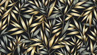 Échantillon, Design A0231, Papier peint panoramique Bambou - Sur mesure