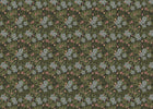 Papier peint Liberty Floral Anthracite - Sur mesure - Design A0242