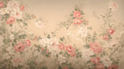 Design A0250 — Floral Pivoines et Roses - Collection 2 — design seul — Novomur