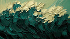 Design A0260 — Art Abstrait Vagues et Lignes — design seul — Novomur