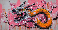 Échantillon, Design A0282, Papier peint panoramique Graffiti Street Art - Sur mesure