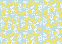 Échantillon, Design A0321, Papier peint panoramique Fruits Agrumes - Collection 1 - Sur mesure