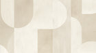 Design A0366 — Art Abstrait Bauhaus Beige - Collection 2 — design seul — Novomur