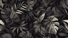 Design A0390 — Palmier Tropical Vert - Collection 4 — design seul — Novomur