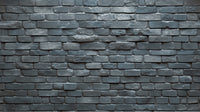 Échantillon, Design A0426, Papier peint panoramique Brique Rouge - Sur mesure