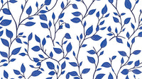 Échantillon, Design A0443, Papier peint panoramique Botanique Feuilles Sombres - Sur mesure
