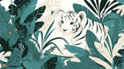 Design A0508 — Jungle Enfant Tigre & Singes — design seul — Novomur