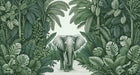 Design A0571 — Jungle Tropicale Dense Aquarelle — design seul — Novomur