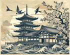 Design A0579 — Mont Fuji et Hokusai — design seul — Novomur