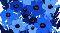 Échantillon, Design A0622, Papier peint panoramique Floral Petites Fleurs - Sur mesure