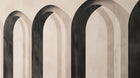 Design A0662 — Art Abstrait Bauhaus Beige - Collection 2 — design seul — Novomur