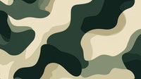 Échantillon, Design A0688, Papier peint panoramique Animal Print - Sur mesure