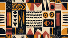 Design A0707 — Ethnique Tribal Africain — design seul — Novomur