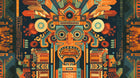 Design A0713 — Ethnique Tribal Africain — design seul — Novomur