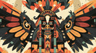 Design A0714 — Ethnique Tribal Africain — design seul — Novomur