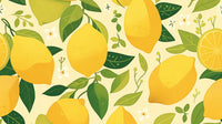 Échantillon, Design A0717, Papier peint panoramique Fruits Agrumes - Collection 1 - Sur mesure