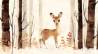Design A0722 — Animaux Forêt — design seul — Novomur