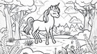 Design A0731 — Licorne Enfant — design seul — Novomur