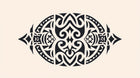 Design A0736 — Ethnique Tribal Africain — design seul — Novomur